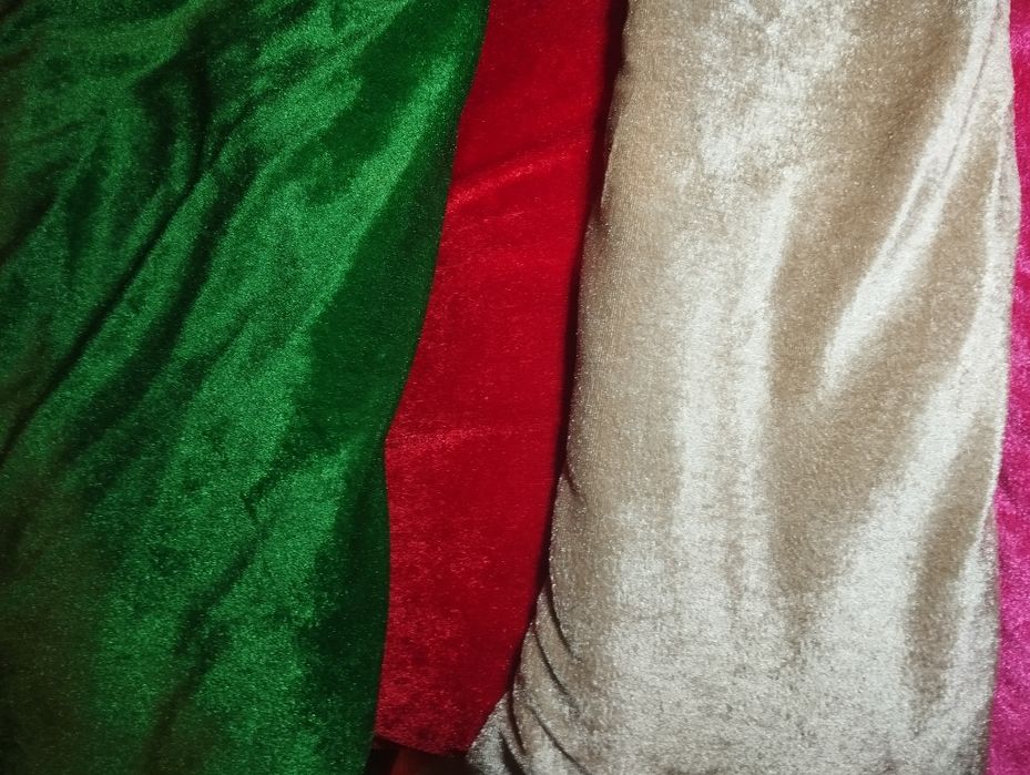 Распродажа Ткань Стрейч Велюр однотонный