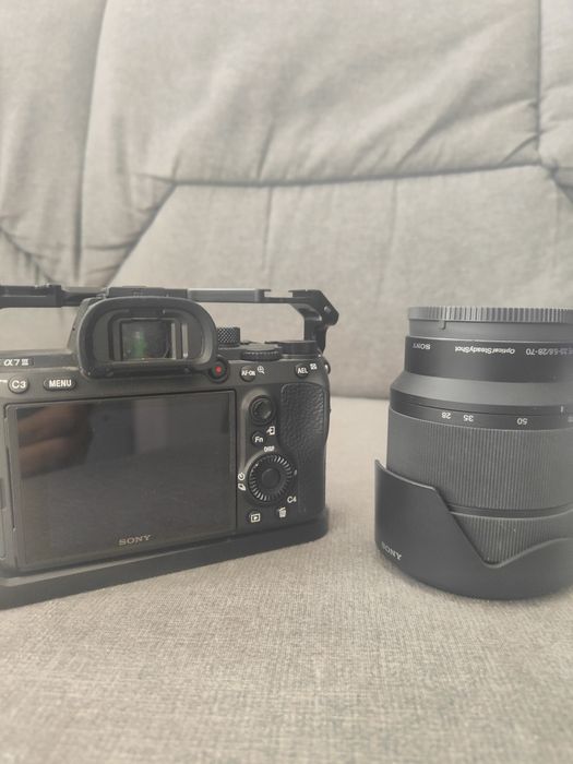 Câmara Sony A7 III +lente+café+bateria
