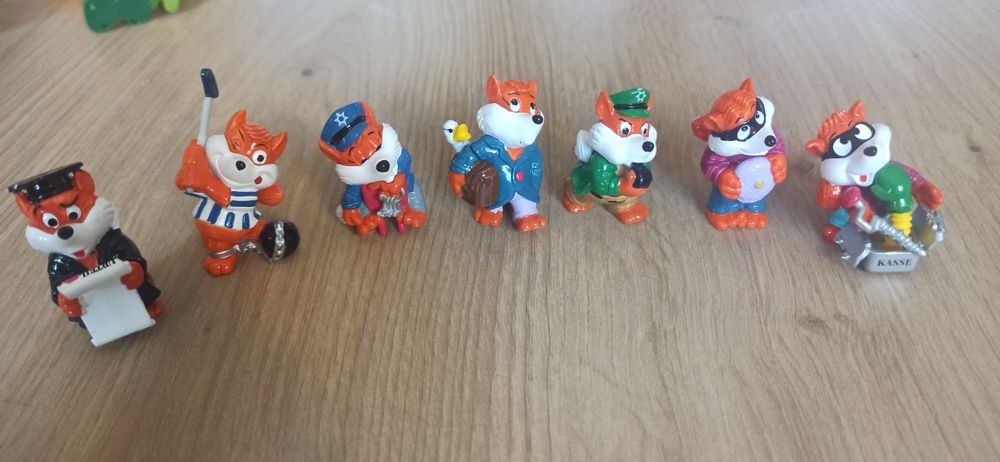 Figurki z Kinder niespodzianki Misie