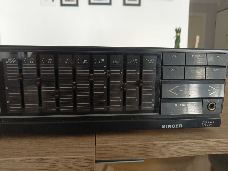 Tuner e Amplificador Singer