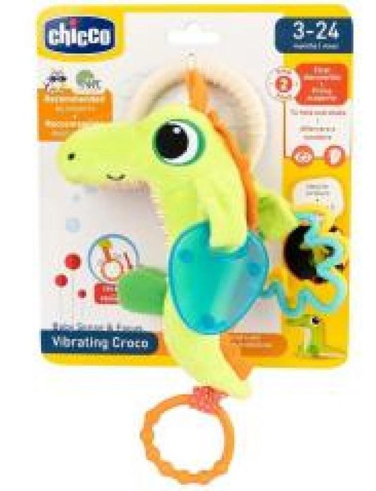 Grzechotka do wózka krokodyl blister,223x191 mm