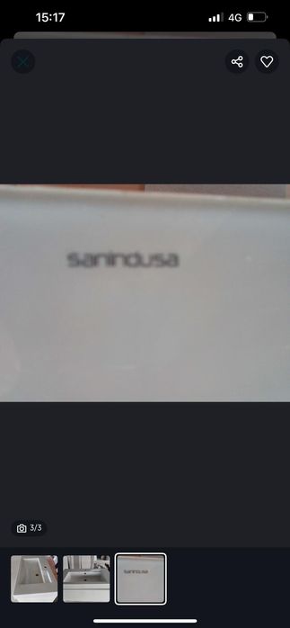 Lavatório sem móvel