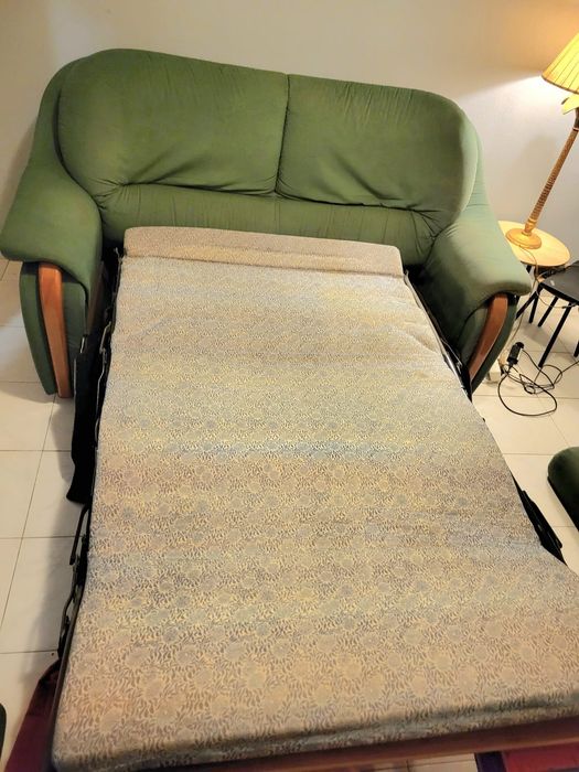 Sofá cama dois lugares