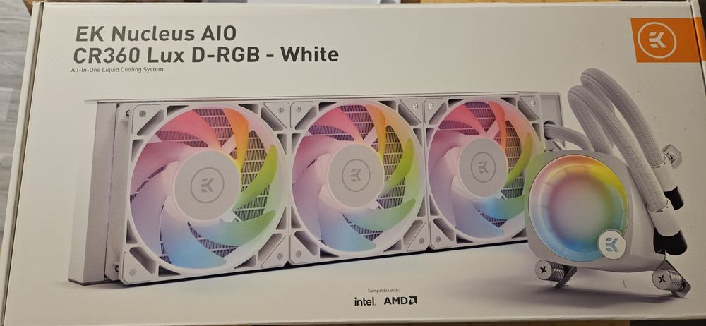 EKWB AIO CR360 Lux D-RGB White