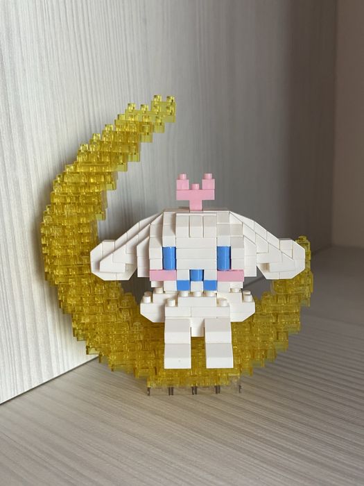 lampka cinnamoroll z klocków sanrio