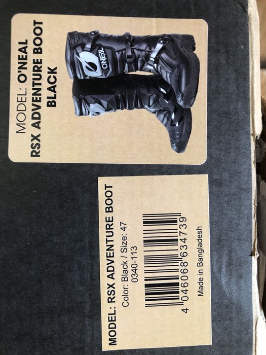 Buty adventure ONEAL RSX rozmiar 47