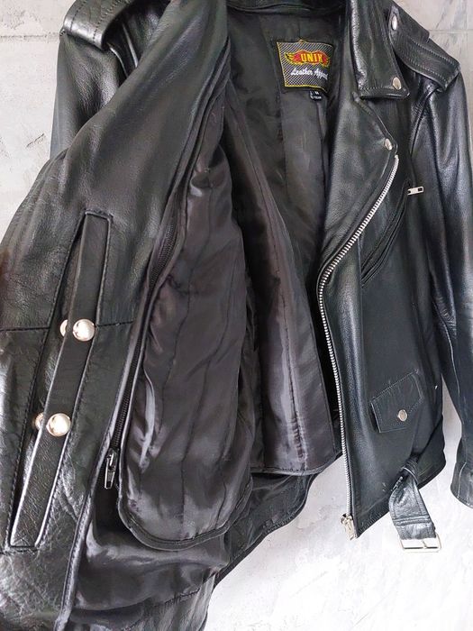 Kurtka skórzana ramoneska