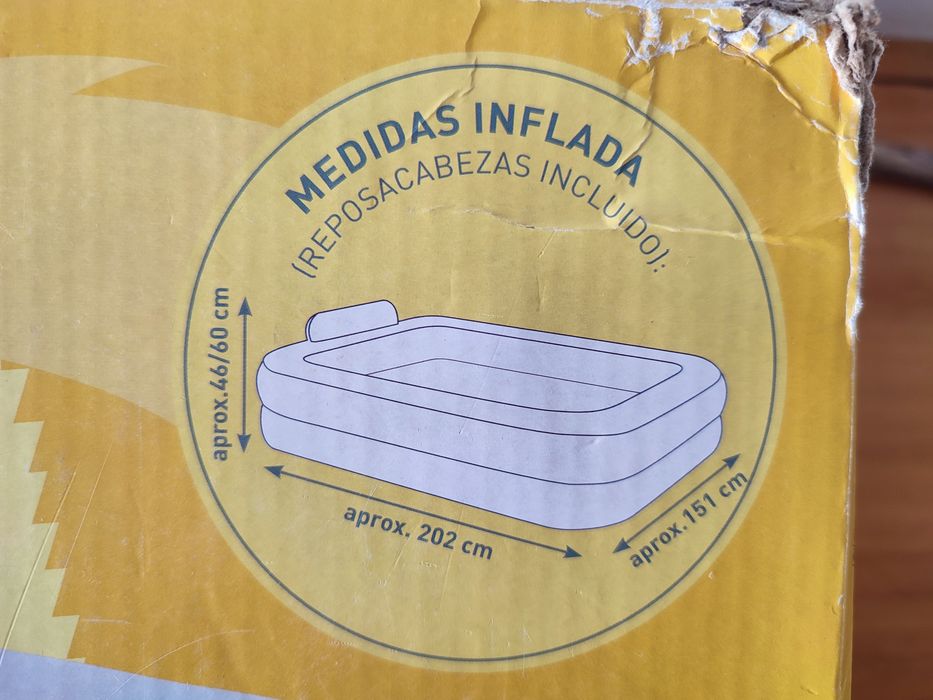 Piscina insuflável crivit impecável