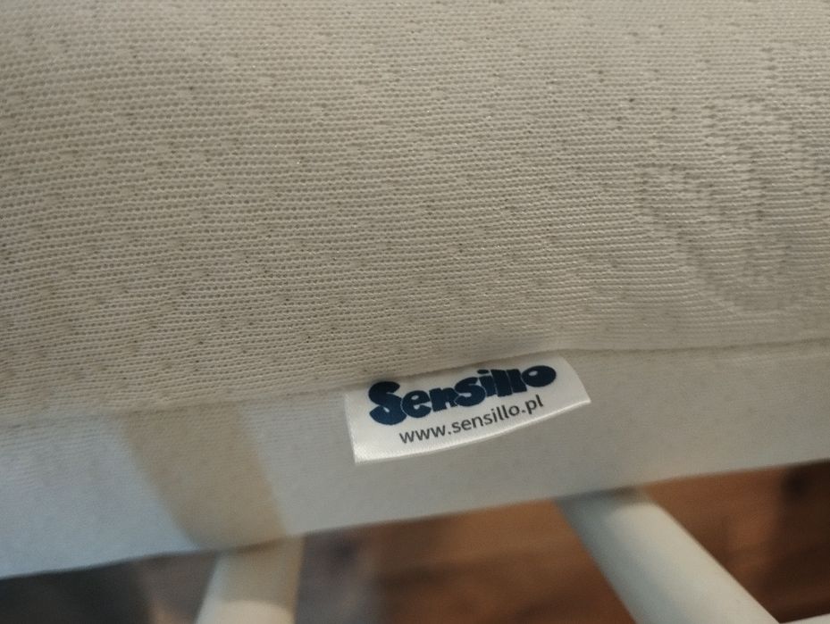 białe łóżeczko dziecięce z szufladą 120cm x 60cm