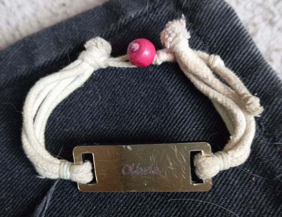 Bransoletka z imieniem Oliwia