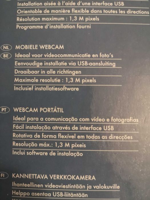 WEBCAM Portátil.