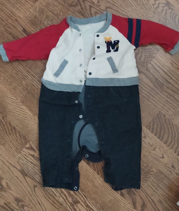 Бодики, человечки, комбенизоны на 3-6 месяцев, одним лотом