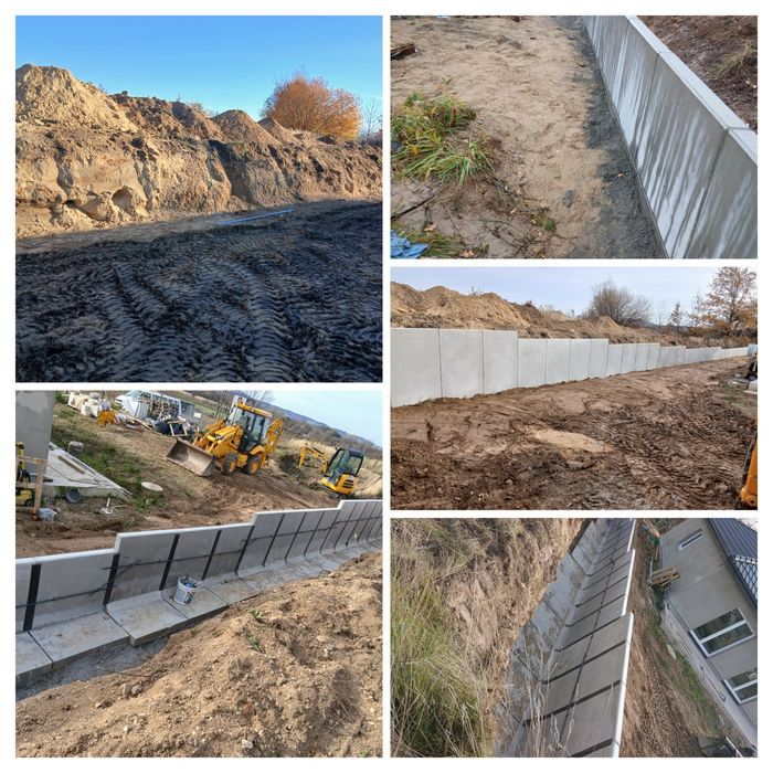Prace ziemne, odwodnienia, brukarstwo, wywrotka 3,5t