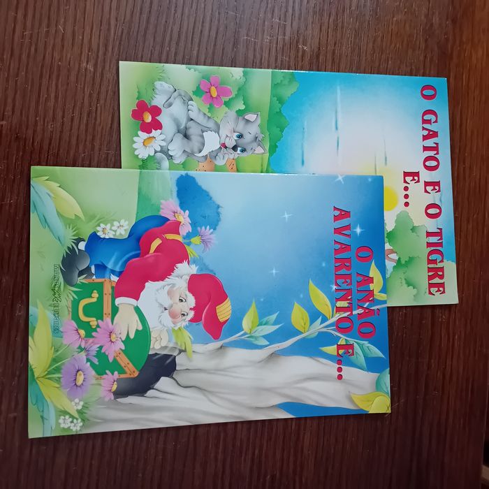 Livros infantis educativos variados