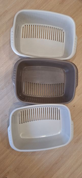 Caixa de areia com peneira