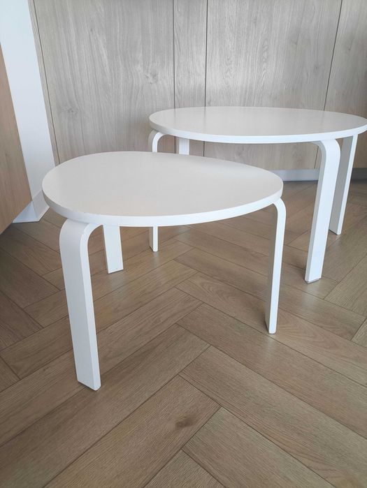 2 stoliki kawowe  Ikea plus lampa gratis