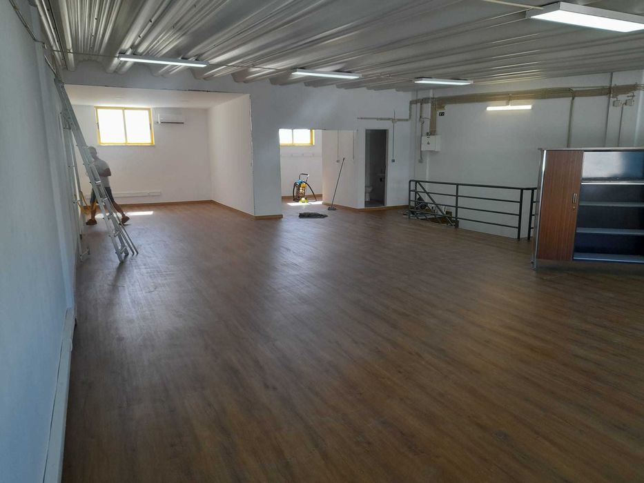 Aplicação pavimentos flutuantes