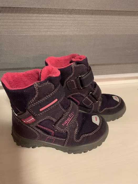 Черевики для дівчинки, зимове взуття Superfit 26 розмір