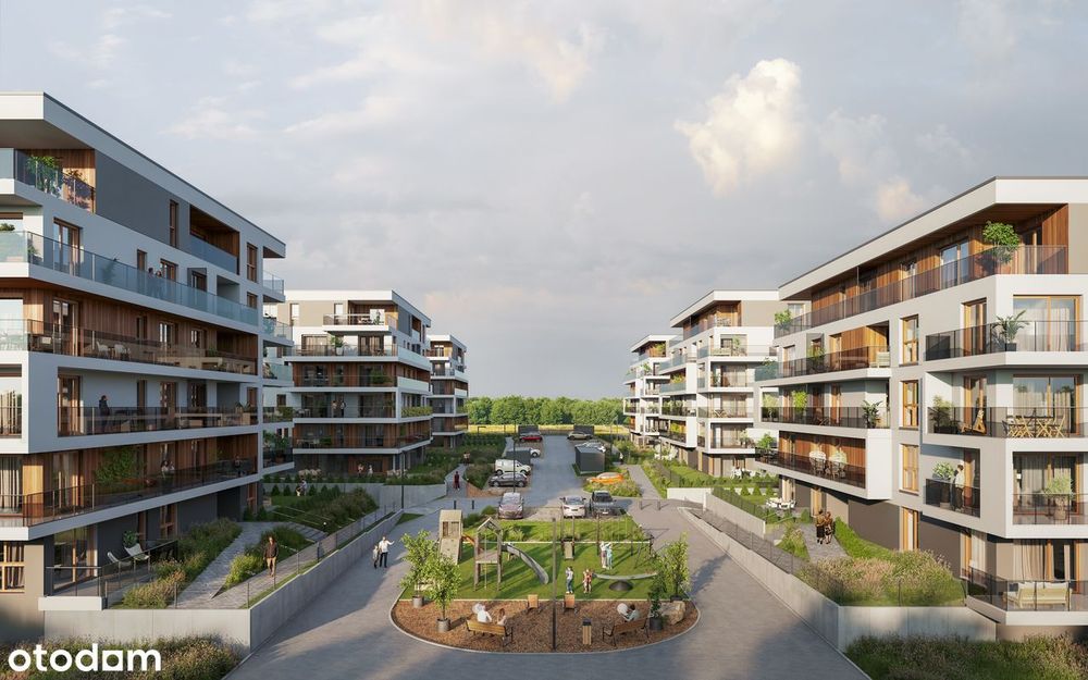 2-pokojowe mieszkanie 46m2 + balkon