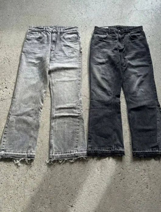 Джинсы клеш Zara flared зара фларед тайп