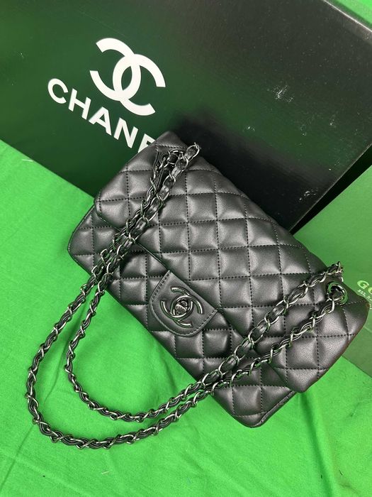 Torebka damska Chanel Classic Flap Czarna Pikowana Nowa Premium