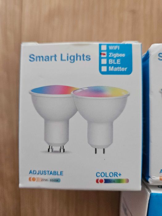 5x żarówka smart GU10 Zigbee RGB+CCT 2700-6500K nowa