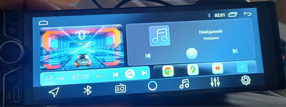 Андроїд магнітола з CarPlay нова