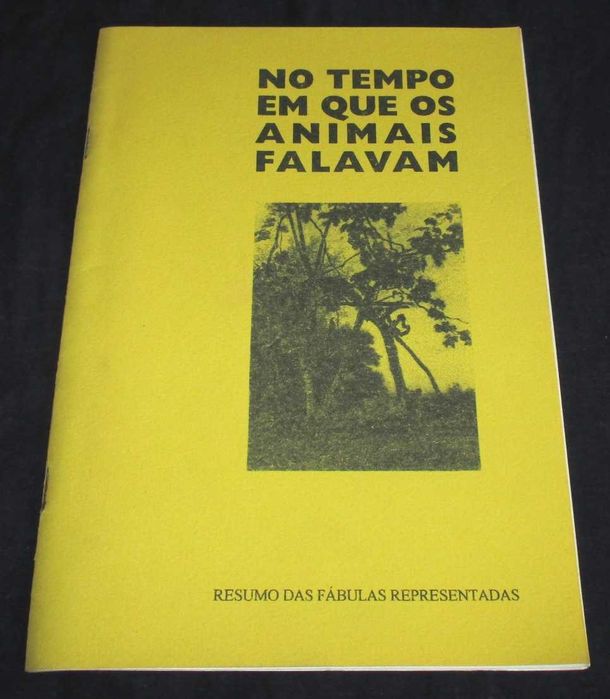 Livro No Tempo em que os Animais Falavam Gulbenkian