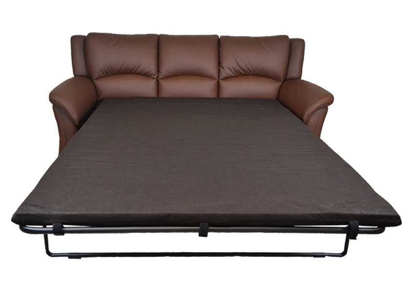 Kanapa sofa Helsinki w naturalnej prawdziwej skórze PRODUCENT