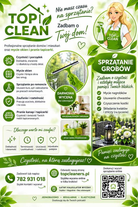 Usługi sprzątające