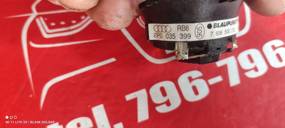 Głośnik Wysokotonowy Blaupunkt 6 OMY Audi A3 8P 3D 2003 Blask Gołdap