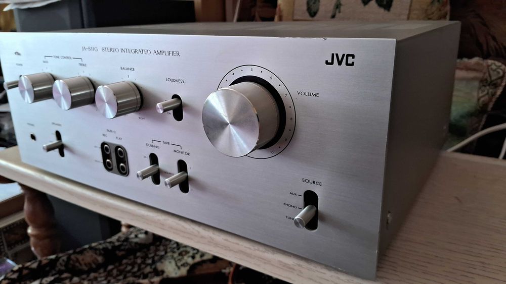 підсилювач JVC JA-S 11 Integrated amplifier 4 Oм: 2x 50Вт Made Japan
