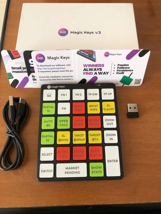 Magic Keys V3 - Калькулятор лоту / FX Crypto /Форекс Криптовалюта