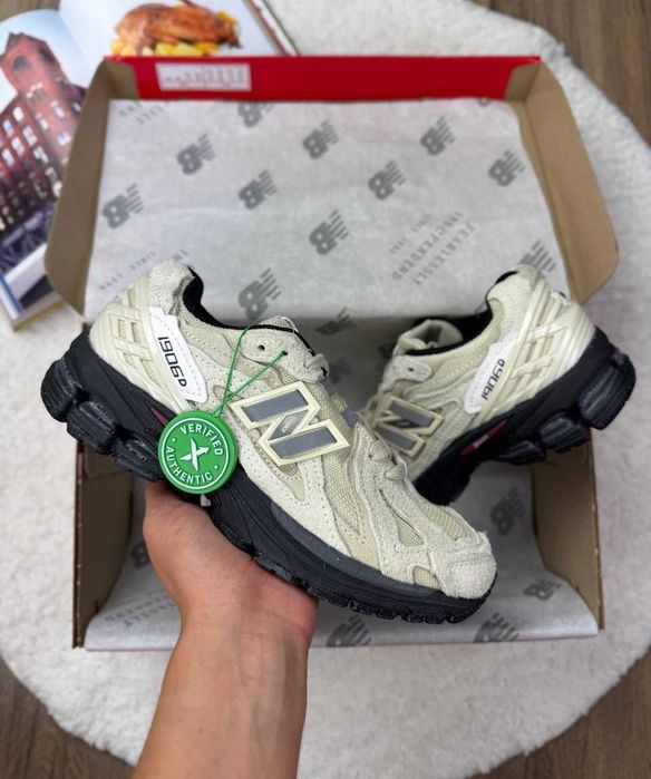 !SALE! New Balance 1906D Beige Black 36 37 38 39 40 41 42 43 44 45 нб