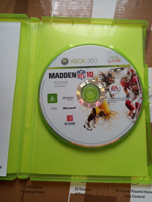 Gra NFL Madden 10 na xbox 360 Nfl10