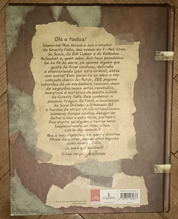 Vendo livro Gravity Falls 3