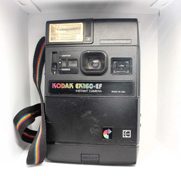 Câmera Vintage Kodak EK160-EF Instantânea - Rara e Colecionável!