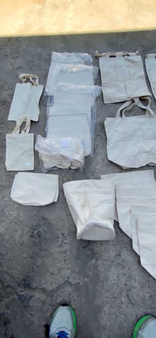 Peças de algodão pintar