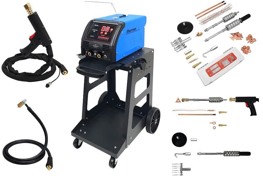 Spotter blacharski 230V Sherman Zgrzewarka do napraw blacharskich Car