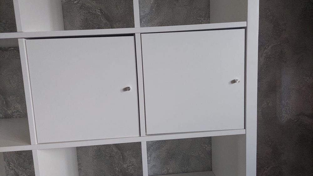 Regał Kalax IKEA 147 x 146.5 cm biały