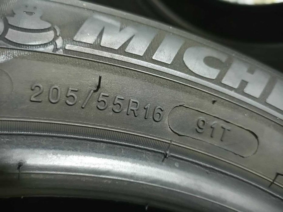 *Шини Michelin 205/55R16. 2шт. Зима 2024р (0606)