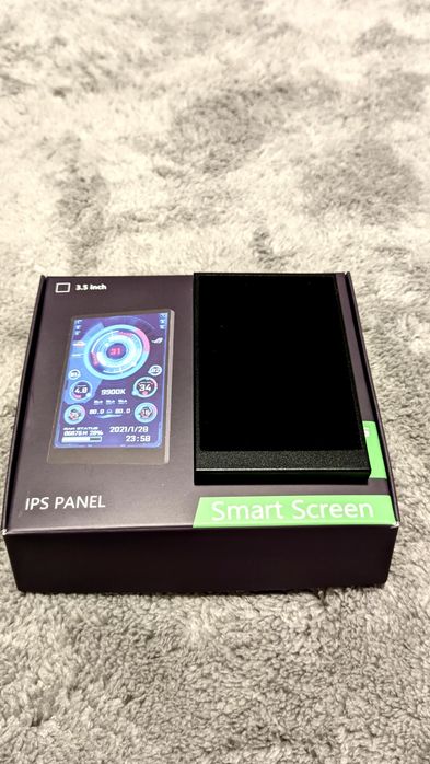 Turing Smart Screen 3.5" IPS USB-C para monitorização de PC (sem cabo)64585738748674123