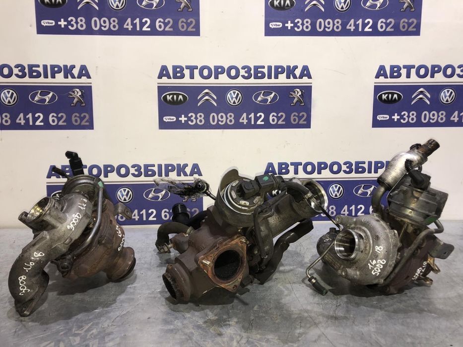 турбина peugeot partner citroen berlingo peugeot 3008 5008 турбіна пеж