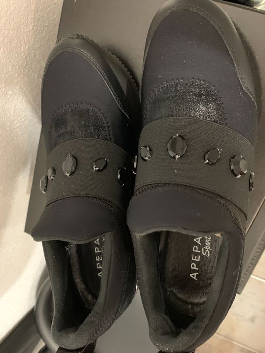 Apepazza sport sneakersy-koturn/mega wygodne i piękne