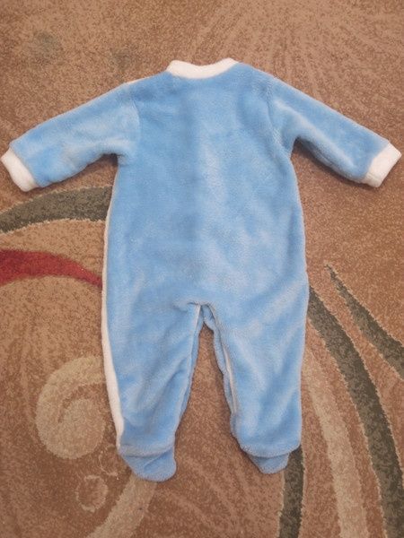 Теплий комбінезон травка чоловічок 0-3