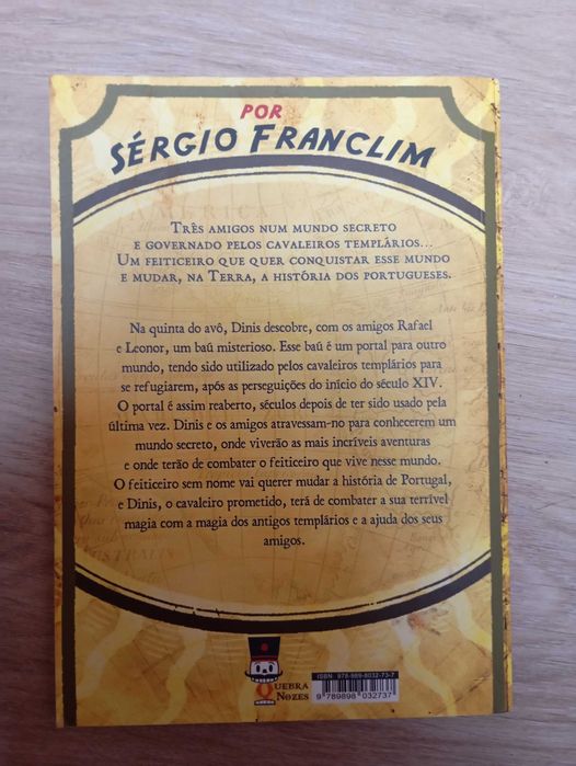 Aventuras Misteriosas - O Segredo Templário, Sérgio Franclim