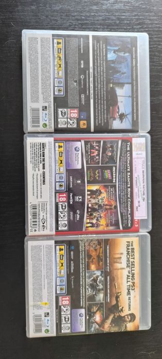 Saints row the third the full package/Call of duty black ops/Grand theft auto 5 PlayStation 3