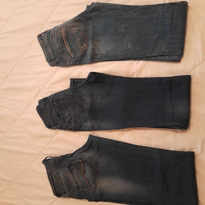 Calcas de ganga pouco uso