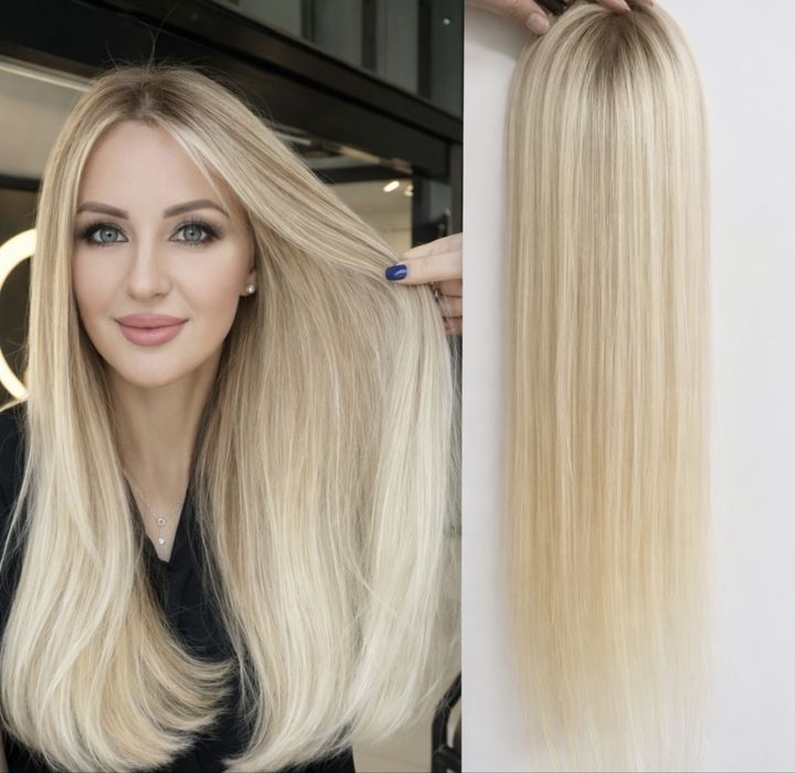 Toper z włosów naturalnych 60