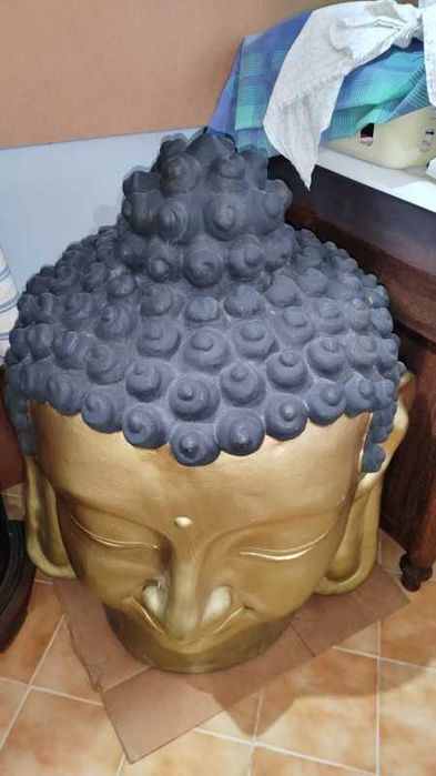 Cabeça de buda tamanho xxxl